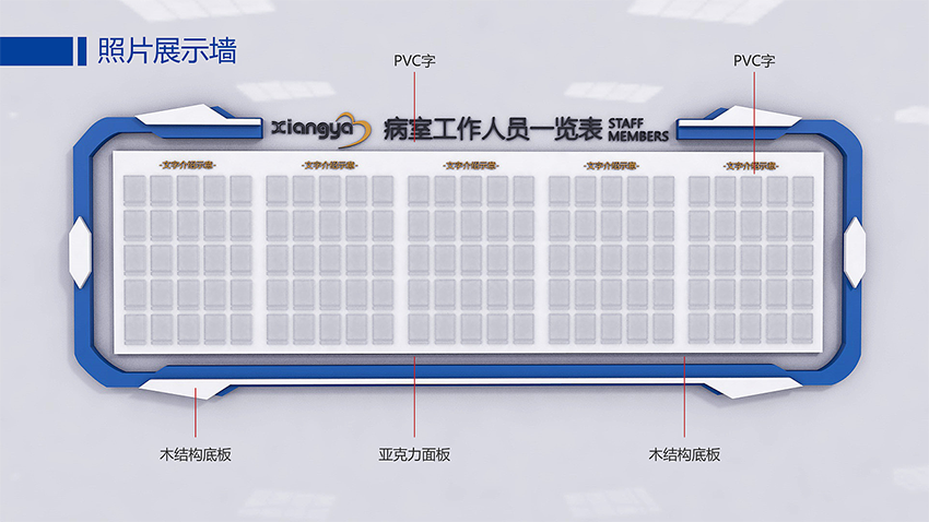 医院走廊文化墙照片墙