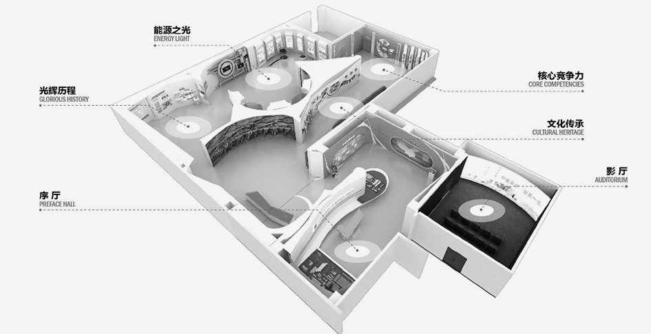 企业文化展厅_上海展览展厅展示公司