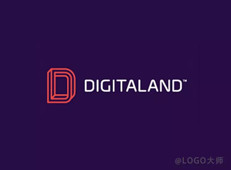 字母D的logo设计