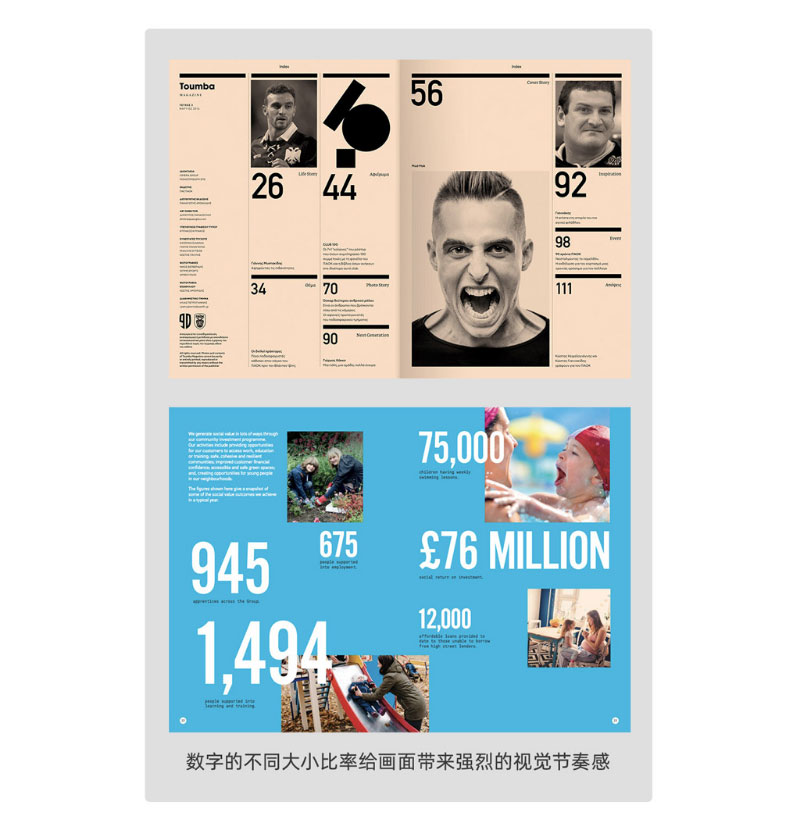 上海画册设计：文字放这么大有什么作用